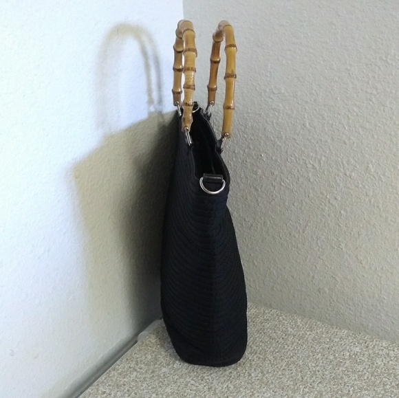 Gucci Black Fabric Bag. - Picture 7 of 8